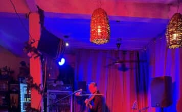 Geo Uhrich lanzó su nueva serie de conciertos semanales geo bar frida 11