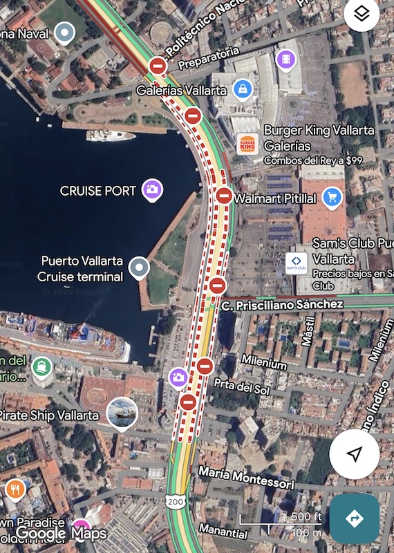mapa de la protesta