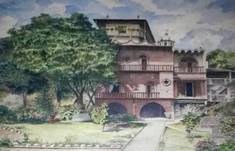 Un cuadro de la Quinta Encanto de antaño.