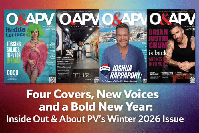 Cuatro portadas, nuevas voces y un nuevo año audaz: El número de invierno de 2026 de Inside Out & About PV número de invierno 2026 imagen de portada horz