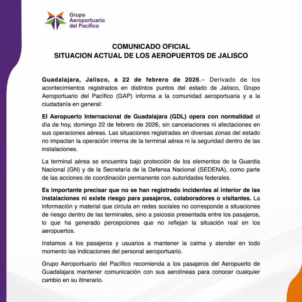 aeropuerto annoucnement