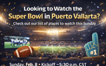 Domingo del Super Bowl en Puerto Vallarta: Dónde verlo arte de la superbowl