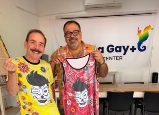 O&APV y Vallarta Gay+CC presentan una nueva línea de camisetas de edición limitada camisetas OAPV y centro comunitario gay