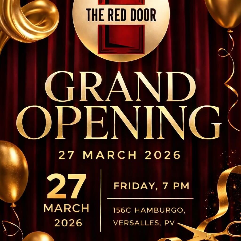 apertura de la puerta roja