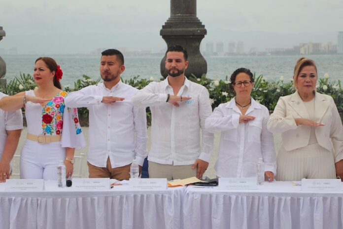Ceremonia del 107.º Aniversario de Puerto Vallarta. Foto facilitada.