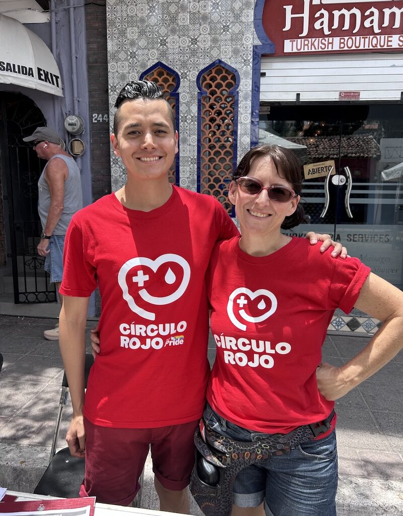circulo rojo pride 2026
