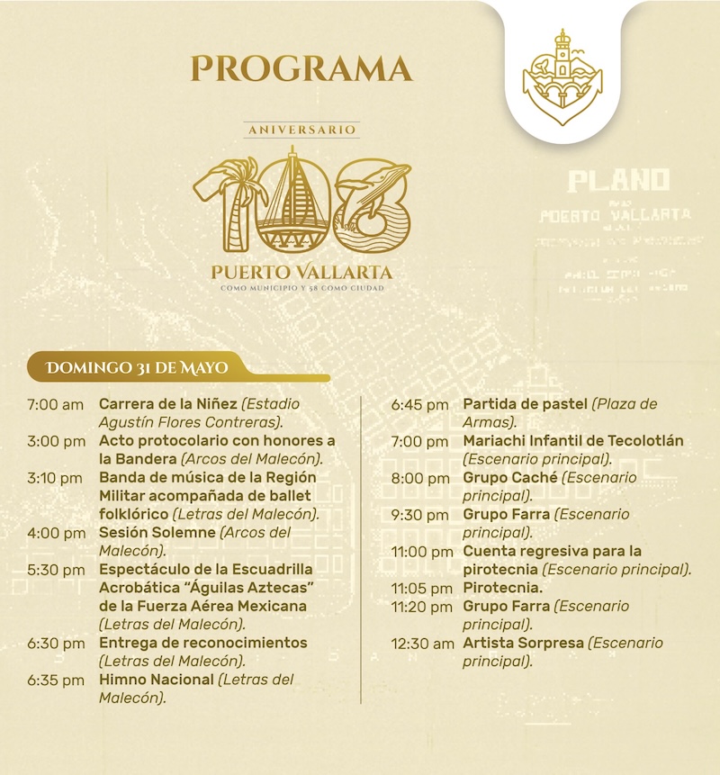 cierres de calles aniversario