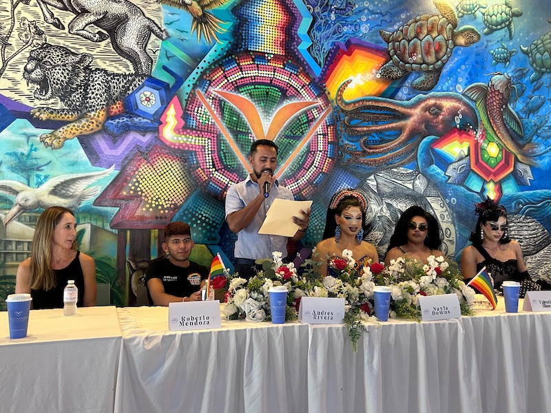 rueda de prensa de bahia pride 2026