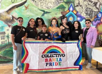 Nayla Downs encabezará el desfile del Orgullo de Bahía el sábado 6 de junio rueda de prensa de bahia pride 2026