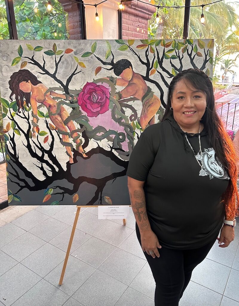 exposición de arte en el centro comunitario