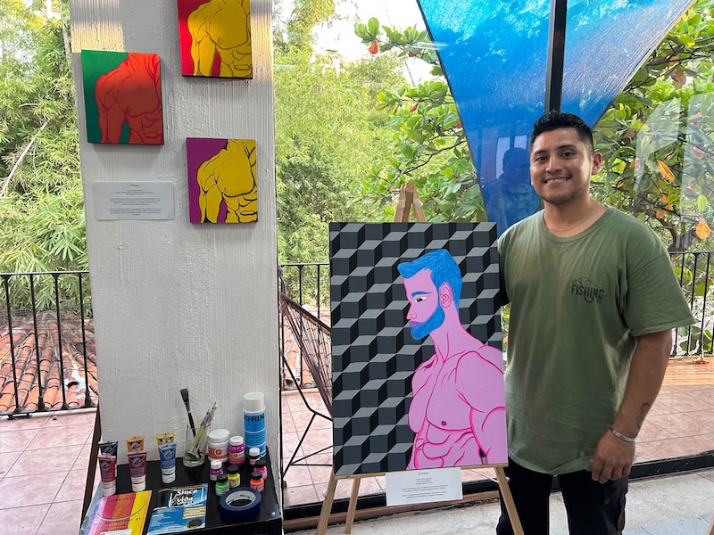 exposición de arte en el centro comunitario