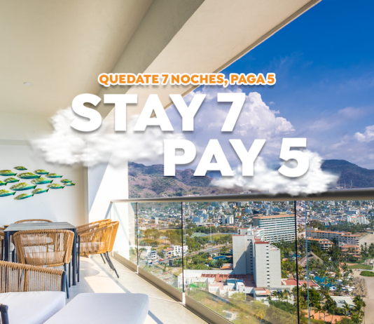 Encuentra tu escapada perfecta a Puerto Vallarta con PVRPV: tus expertos en alquileres vacacionales PVRPV «Quédate 7, paga 5» - Harbor 2303