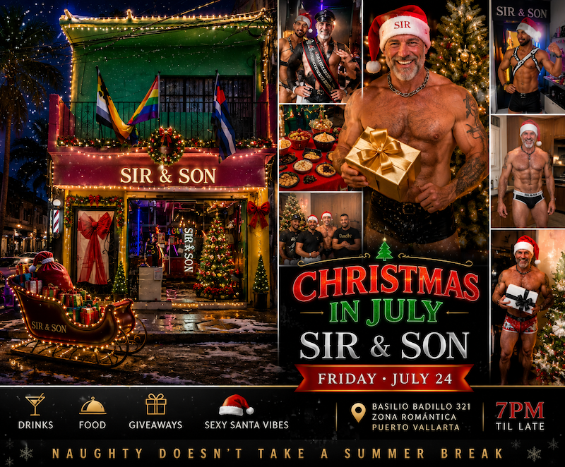 Cartel «Navidad en julio» 2