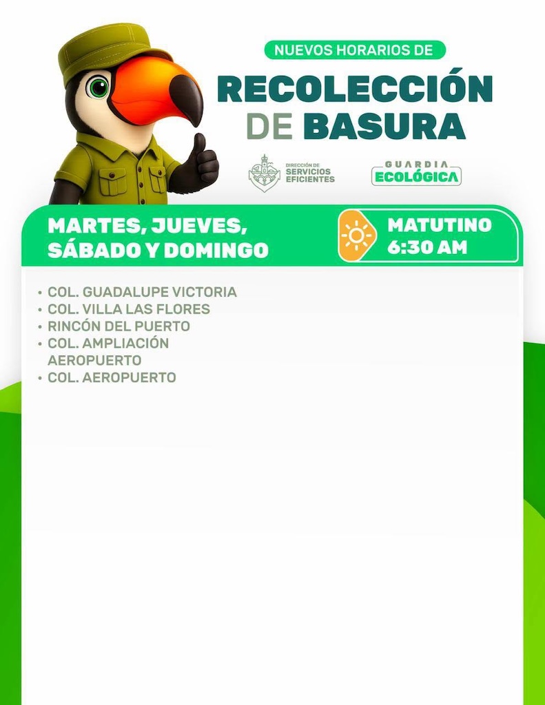 nuevo servicio de recogida de basura 2A