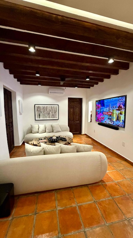 Salón de la casa de Jacobs