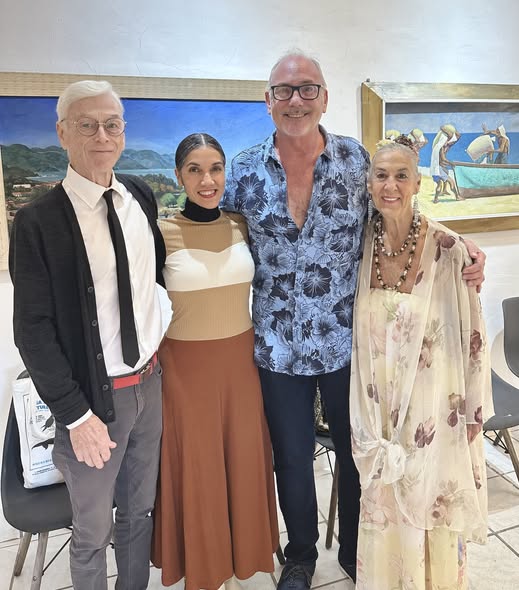 David Jone, Richard y yo en el Museo Arte Vallarta